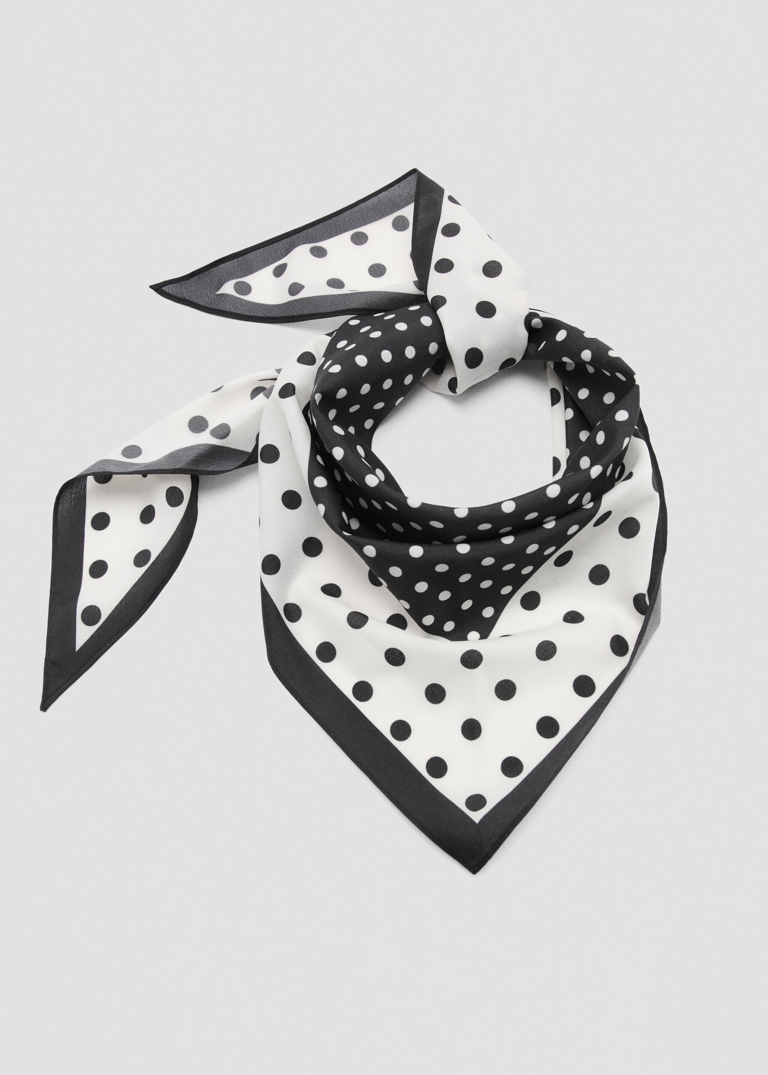Satin Check-Print Scarf - Women | Mango United Kingdom