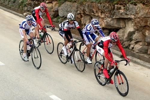 Toma&scaron; Buchacek (PSK Whirlpool - Author) sets the pace.