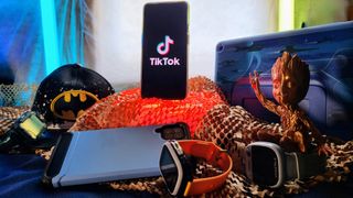 TikTok on OnePlus 9 with kids tech