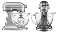 KitchenAid Artisan Mini stand mixer (3.5-qt) in silver or black