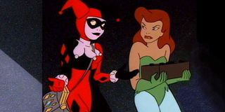 Harley Quinn and Poison Ivy on Batman: The Animated Series