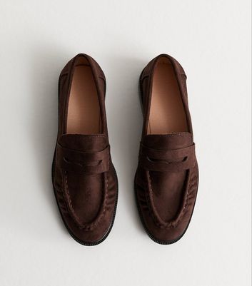 Truffle Brown Faux Suede Loafer