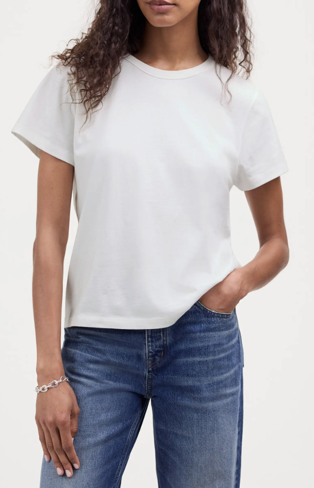 Madewell, Perfect Crewneck T-Shirt