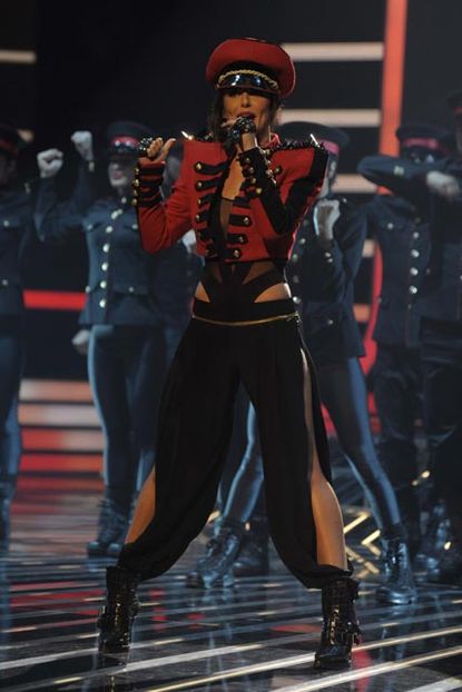 Cheryl Cole-Celebrity Photos-X Factor-18 October 2009