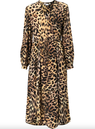 Stella McCartney Leopard Midi Dress