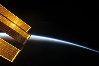 The sun rises over Earth in this stunning photo from the International Space Station captured by Russian cosmonaut Anton Shkaplerov from orbit 250 miles above Earth.