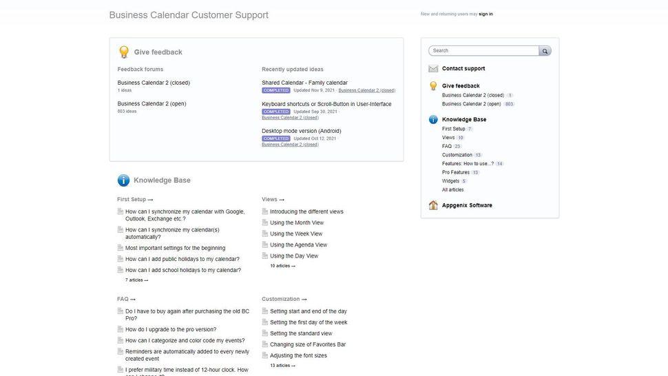 Business Calendar 2 review TechRadar