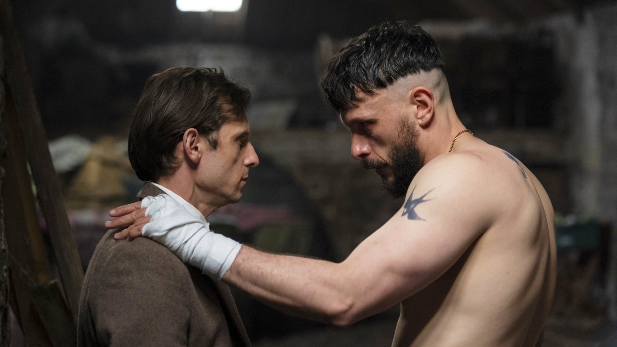 Jamie Bell and Richard Gadd in Half Man