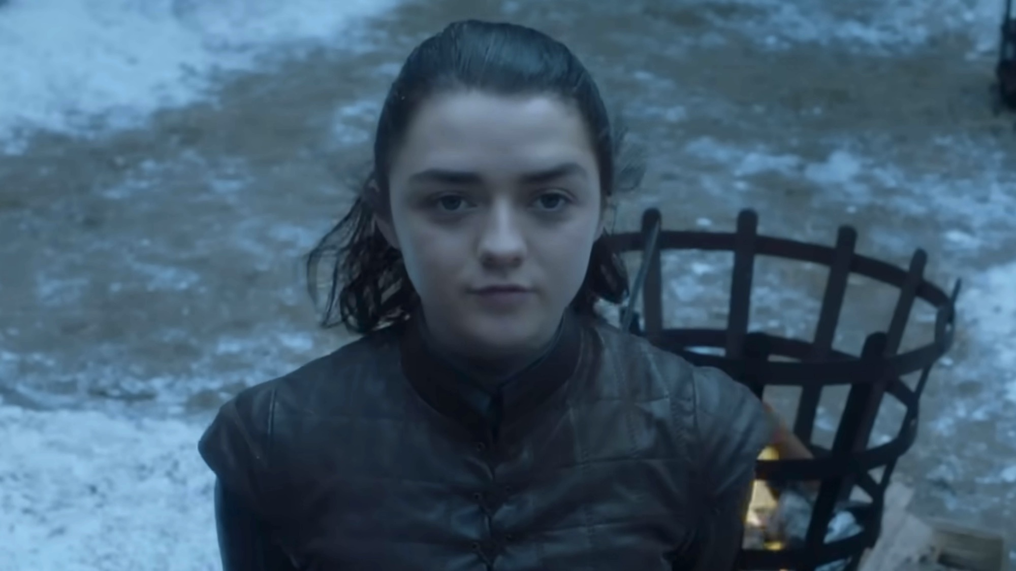 Arya stark sparring with Brienne in GOT. 