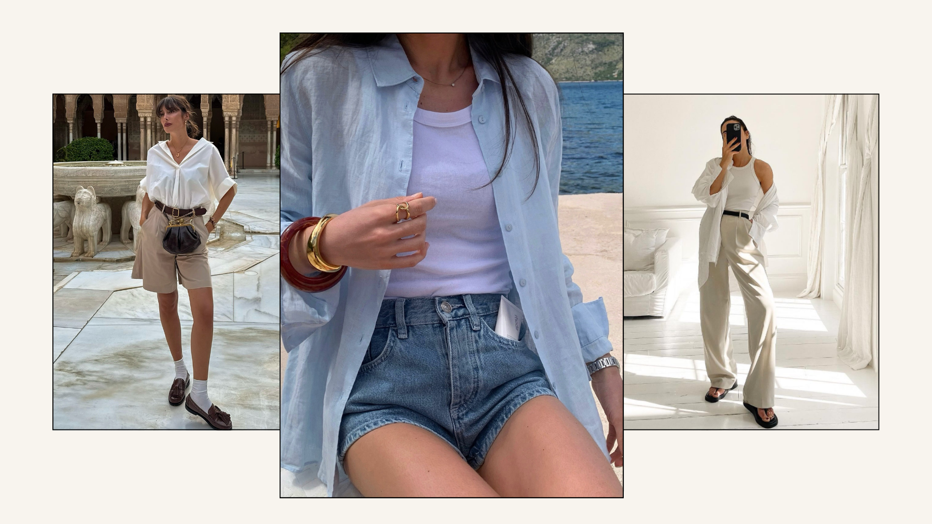 Influencers wear H&amp;M linen 