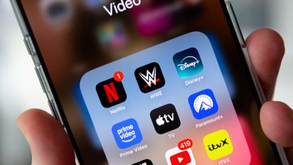 Streaming services on iPhone 16 Pro Max