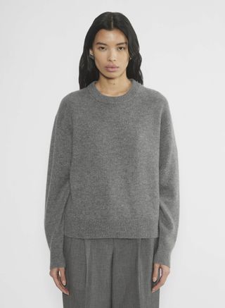 Cashmere Relaxed Crew Sweater