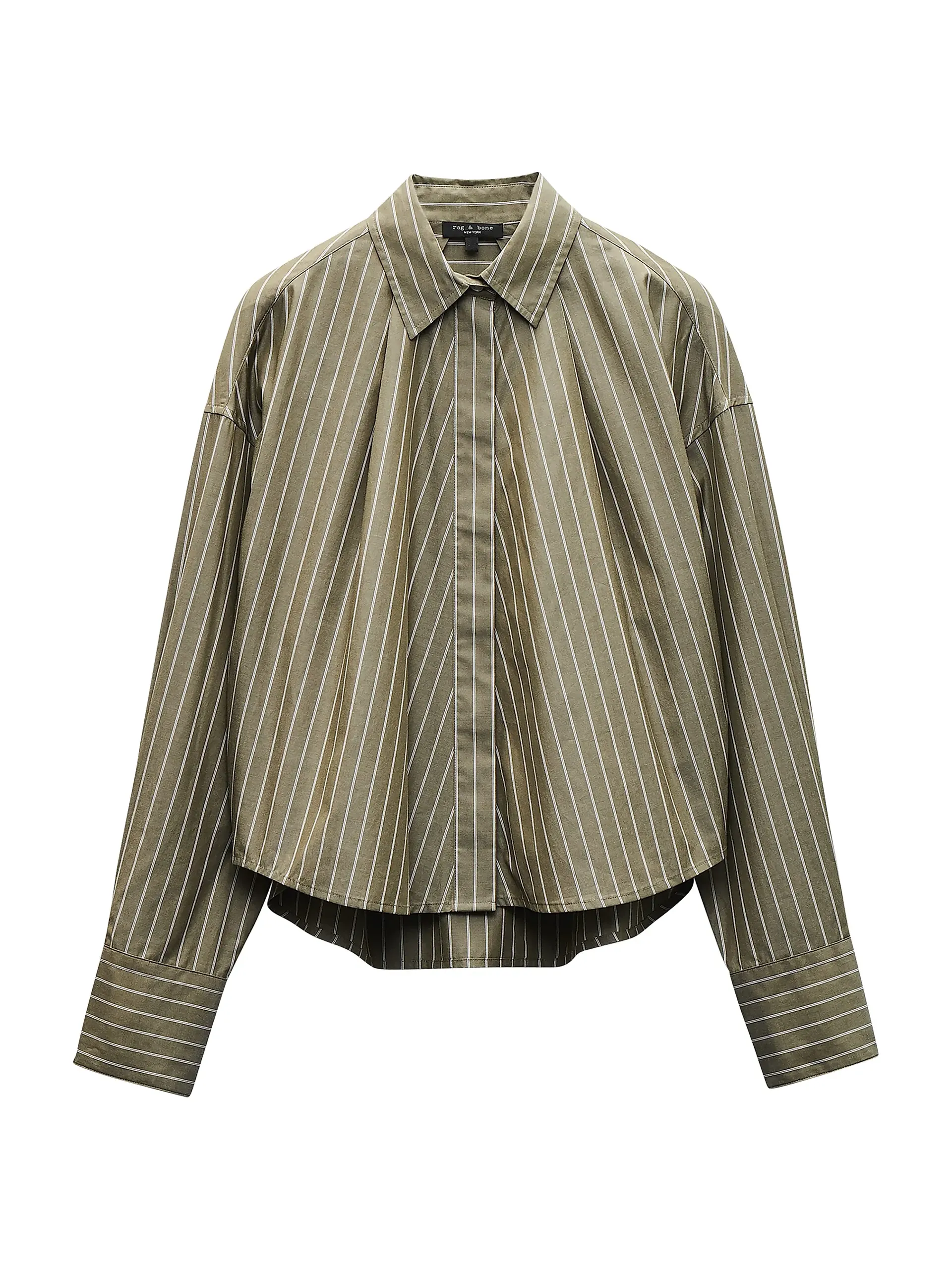 Martha Striped Poplin Shirt