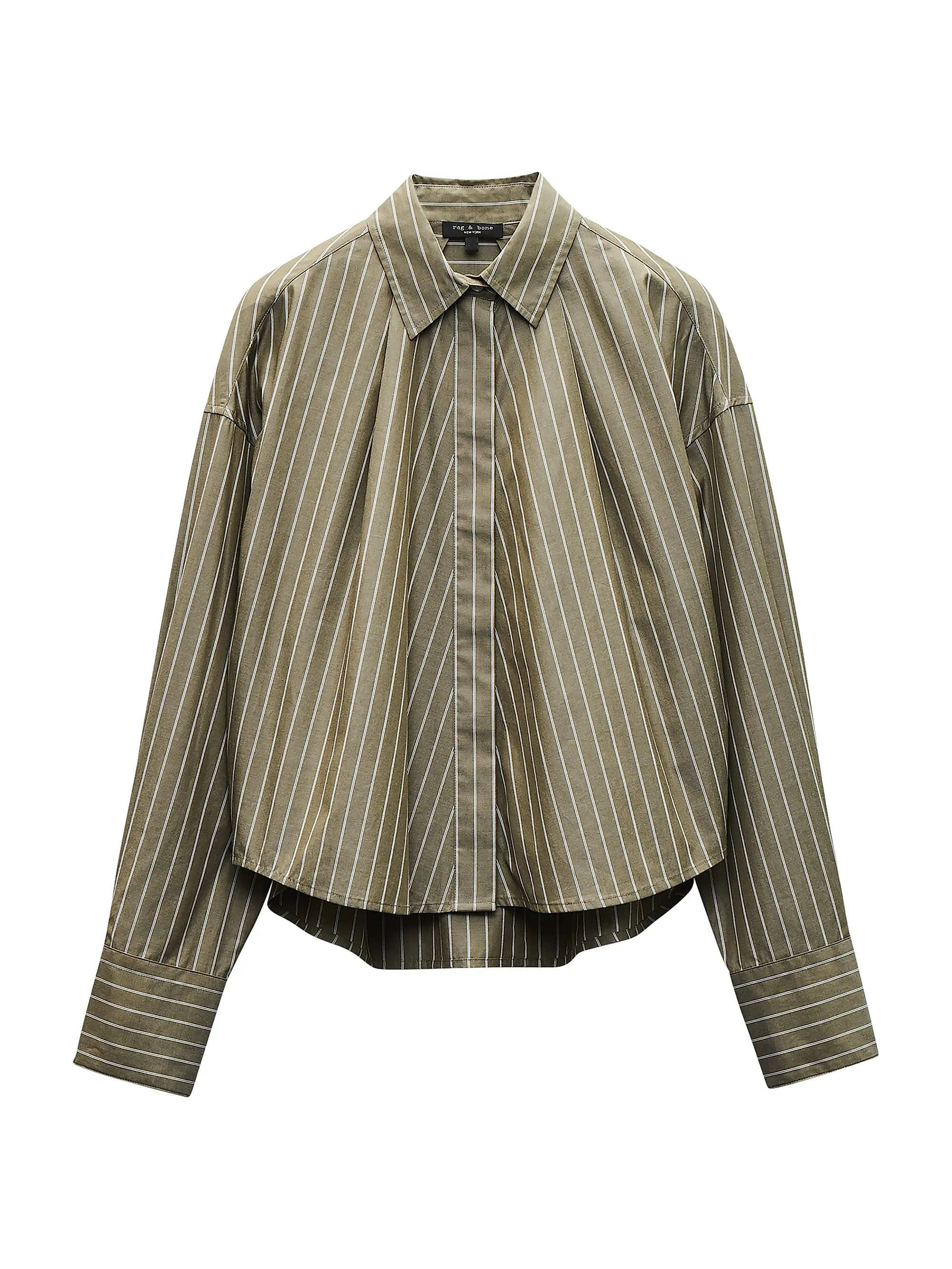 Martha Striped Poplin Shirt