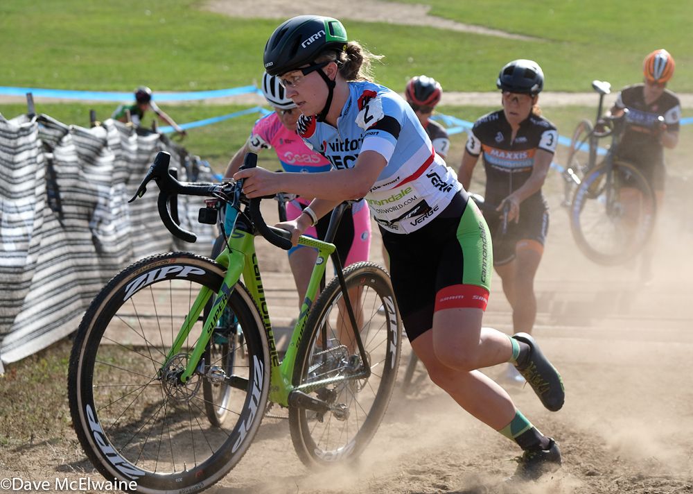 Sammy Runnels (Squid Squad) was having a brilliant race