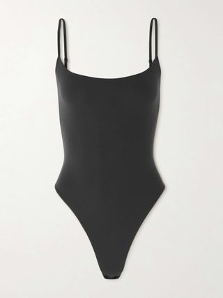 Fits Everybody Cami Thong Bodysuit - Onyx