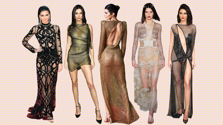Kendall Jenner in various outfits