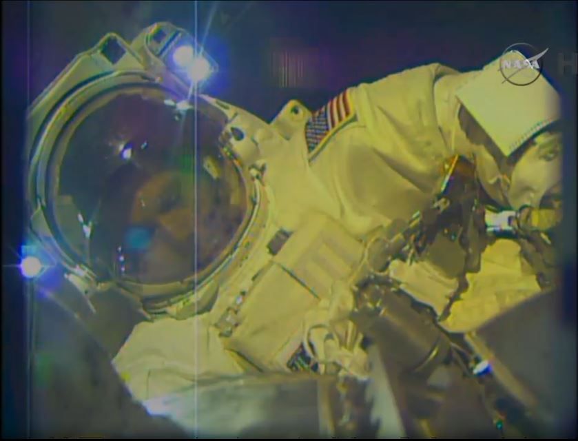 Astronaut Reports Minor Water Leak in Spacesuit Helmet After Spacewalk