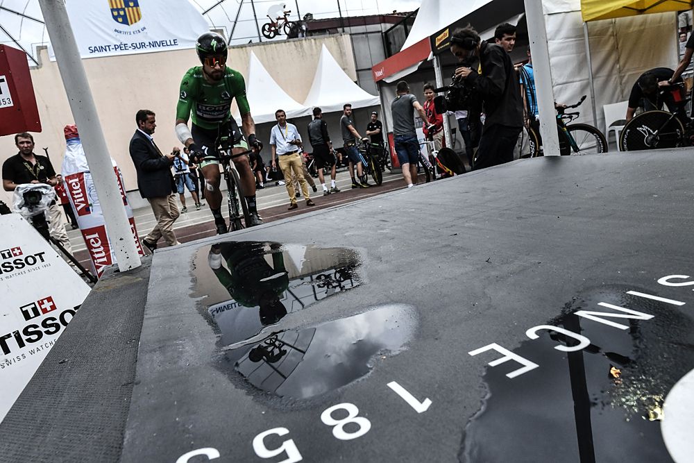 Peter Sagan (Bora-Hansgrohe) stage 20 time trial at the Tour de France