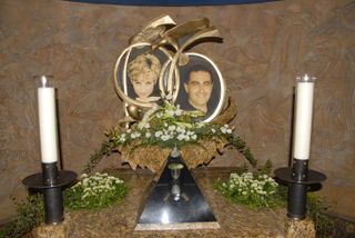 Princess Diana and Dodi Al-Fayed memorial in Harrods