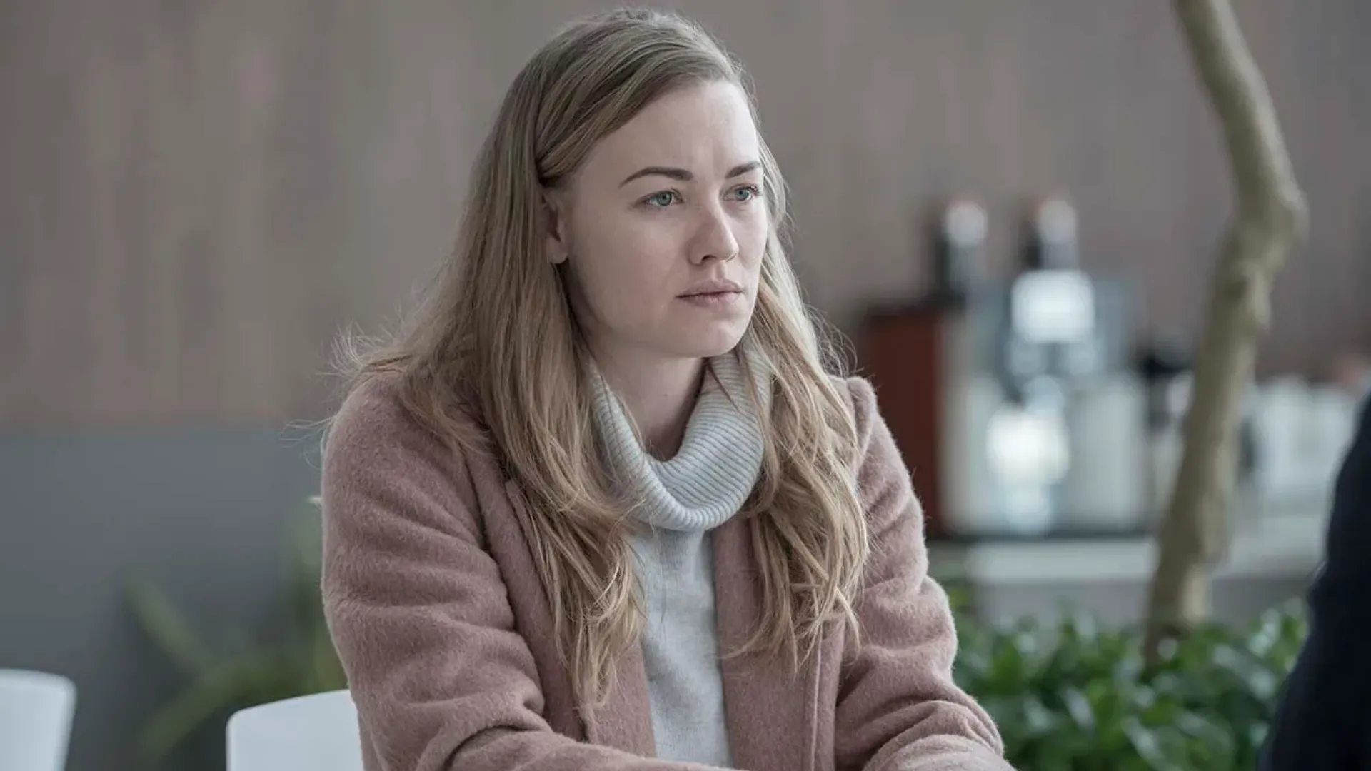 Yvonne Strahovski as Serena in The Handmaid's Tale