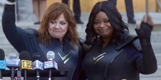 Real-life friends Melissa McCarthy and Octavia Spencer in Thunder Force