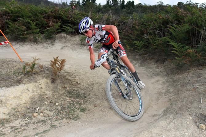 U17 rider Michael Potter