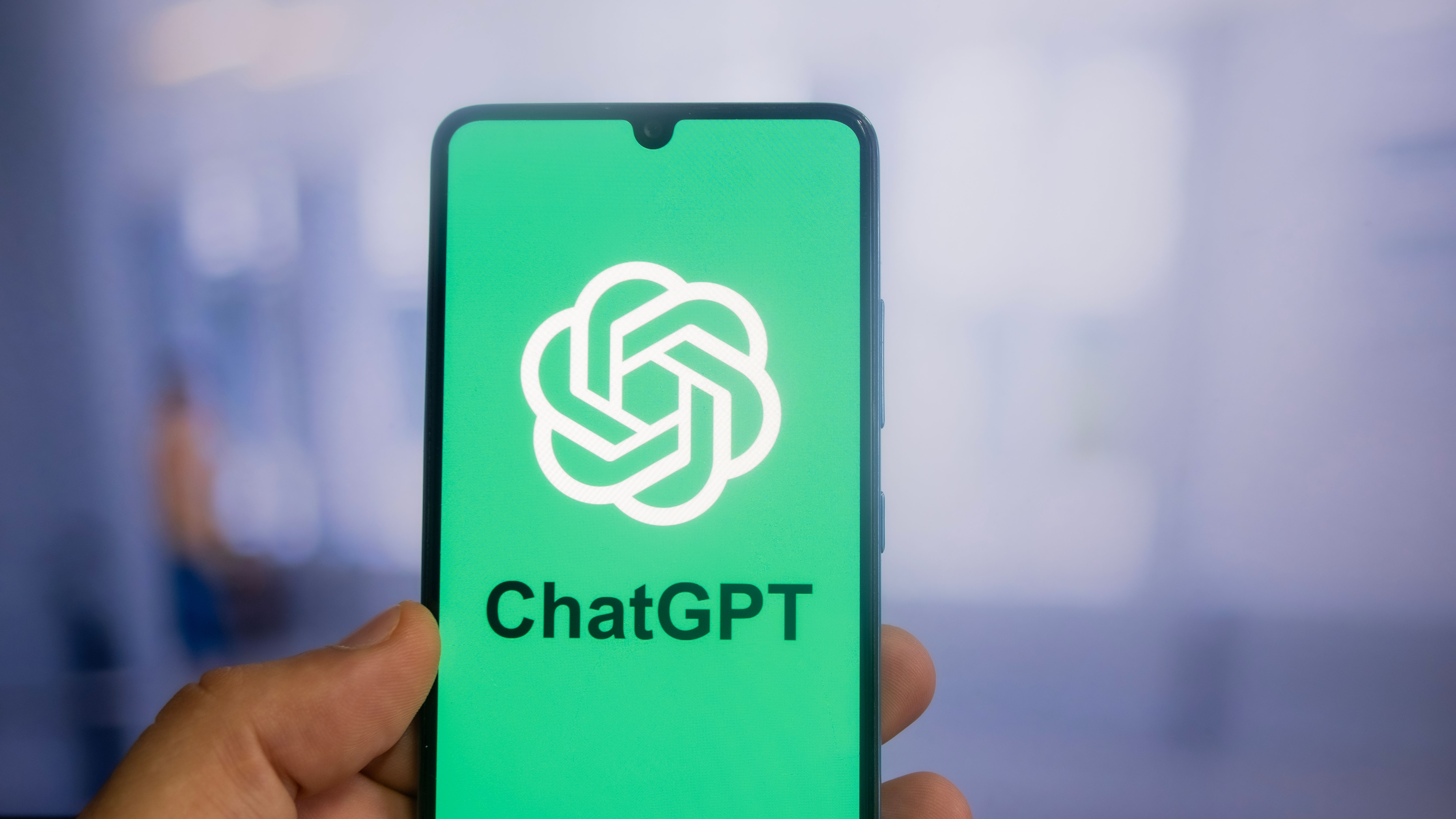 ChatGPT en el teléfono