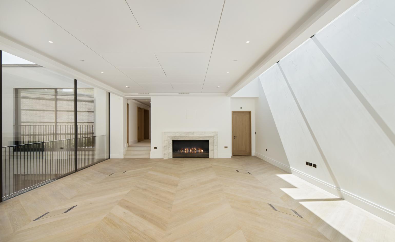 Eight Mulberry Square at Chelsea Barracks living space