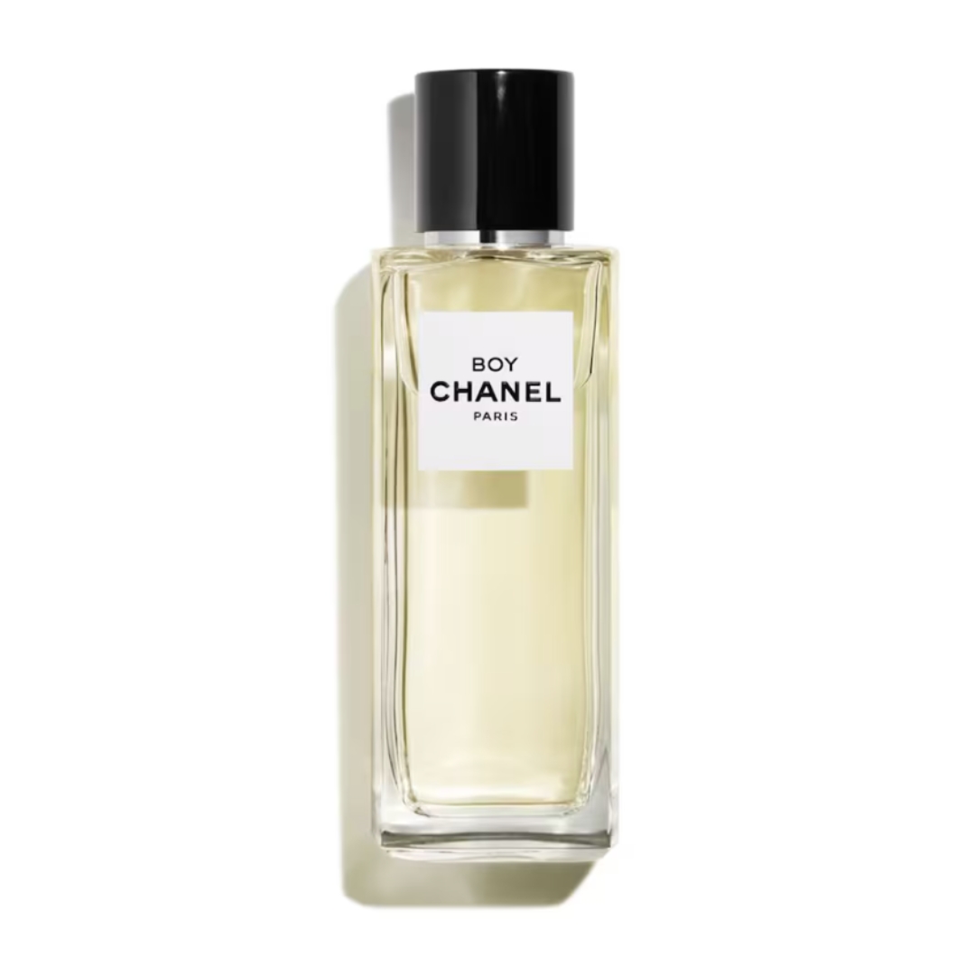 A product shot of the BOY CHANEL Les Exclusifs de Chanel Eau de Parfum, on a white background