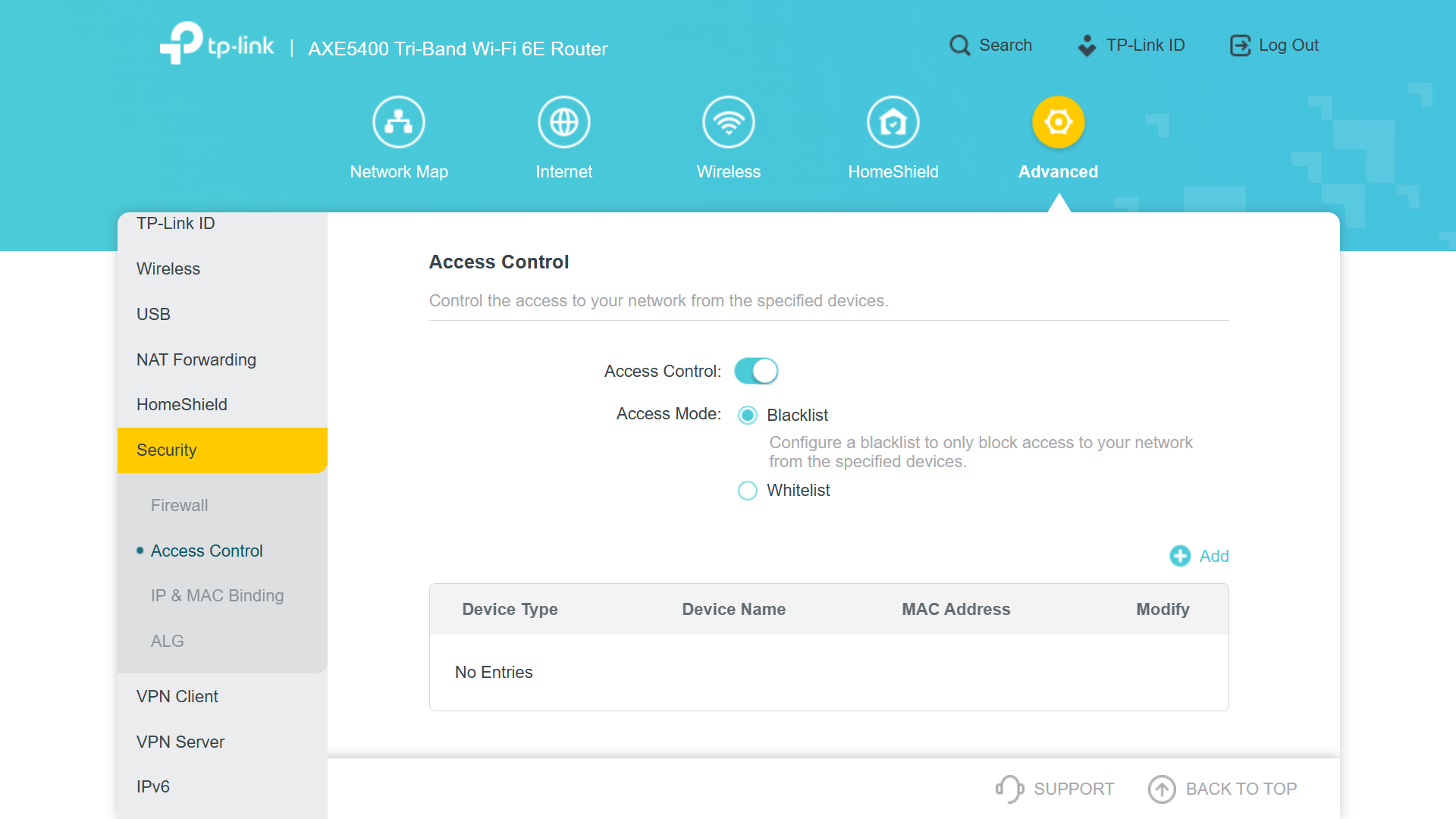 TP-Link Archer AXE75 WiFi 6E Router