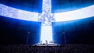 U2 onstage at The Sphere in Las Vegas