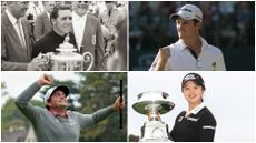 Gary Player, Justin Rose, Keegan Bradley and Sei Young Kim