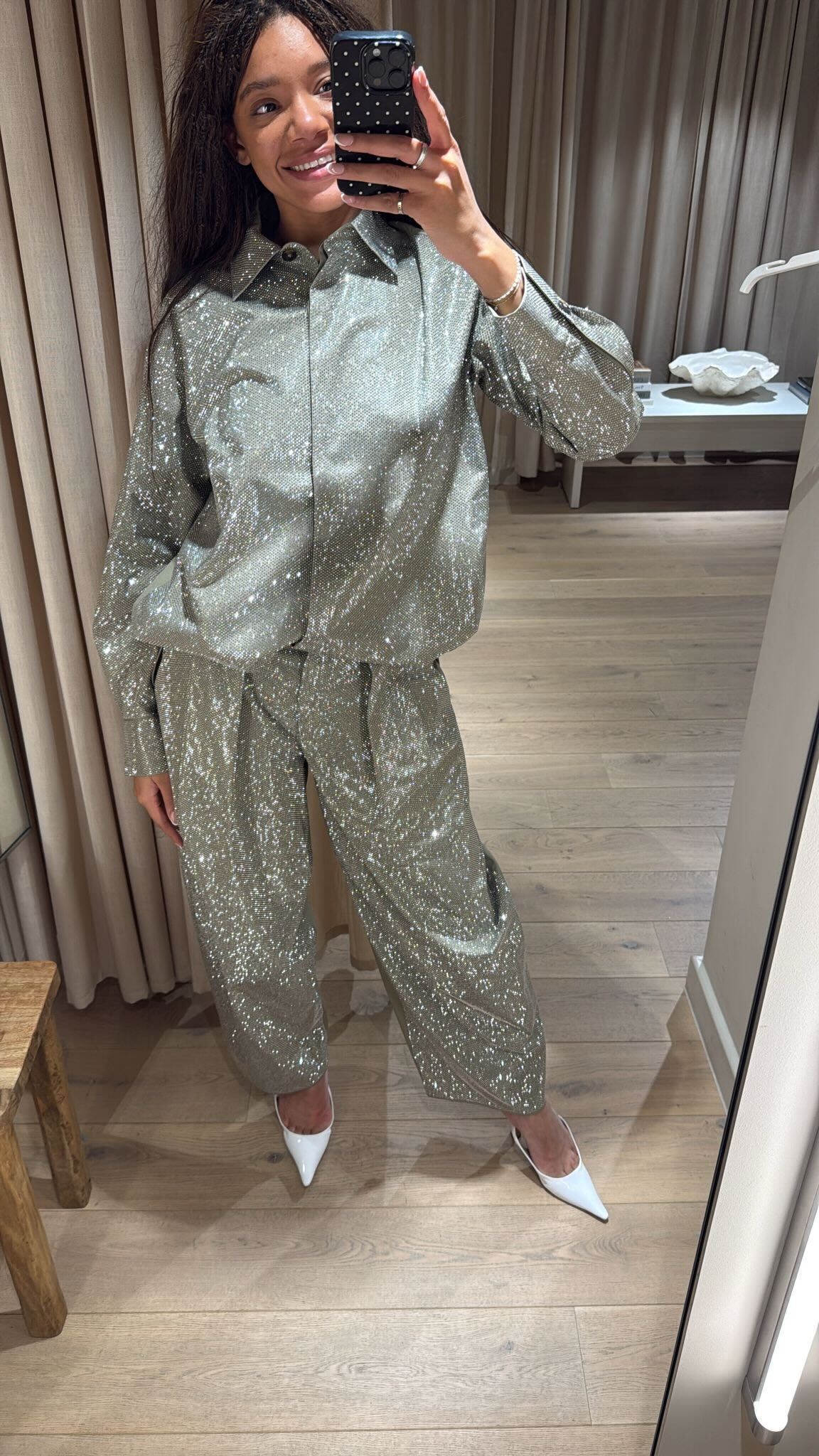Junior Fashion Editor Imani wearing H&M x Stella McCartney