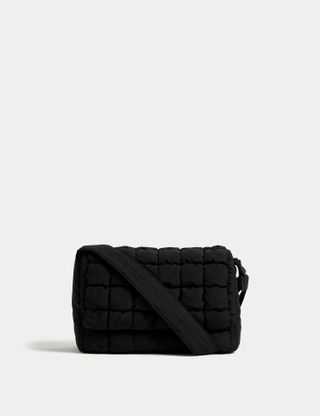 M&S Quilted Cross-Body Bag