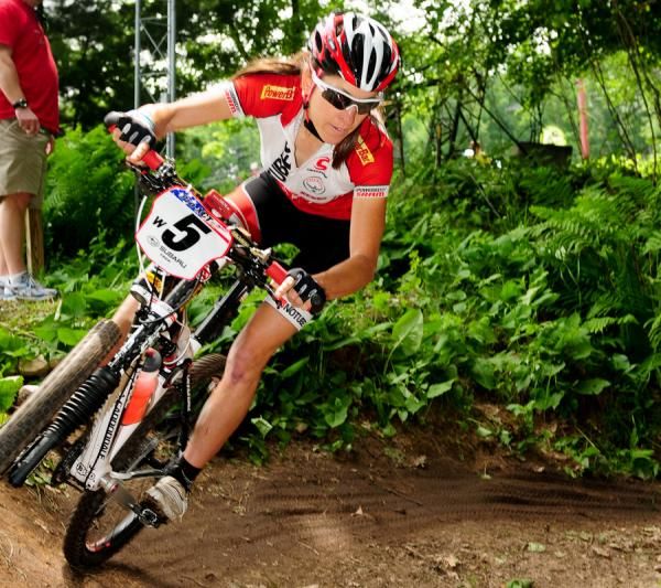 Krista Park (NoTubes Canondale) putting in a 7th place ride