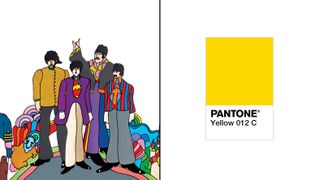 the Beatles and Pantone yellow