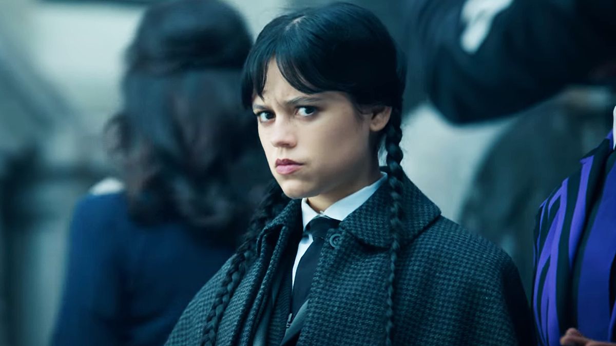 Jenna Ortega as Wednesday Addams in &quot;Wednesday&quot; season 2 teaser