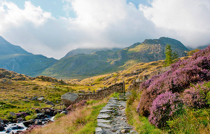 Snowdonia's famous Watkin Path