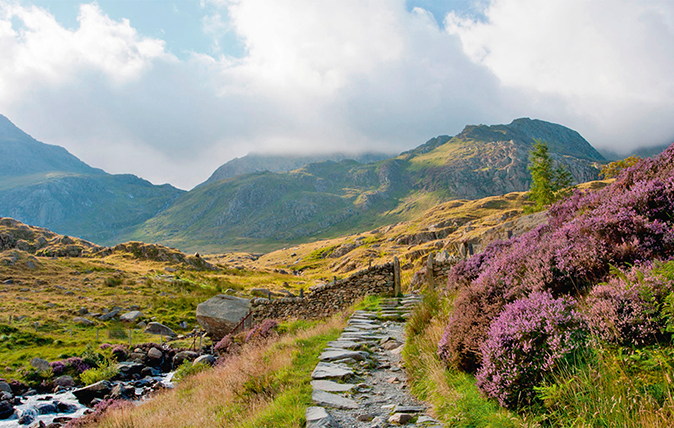 Snowdonia&#039;s famous Watkin Path