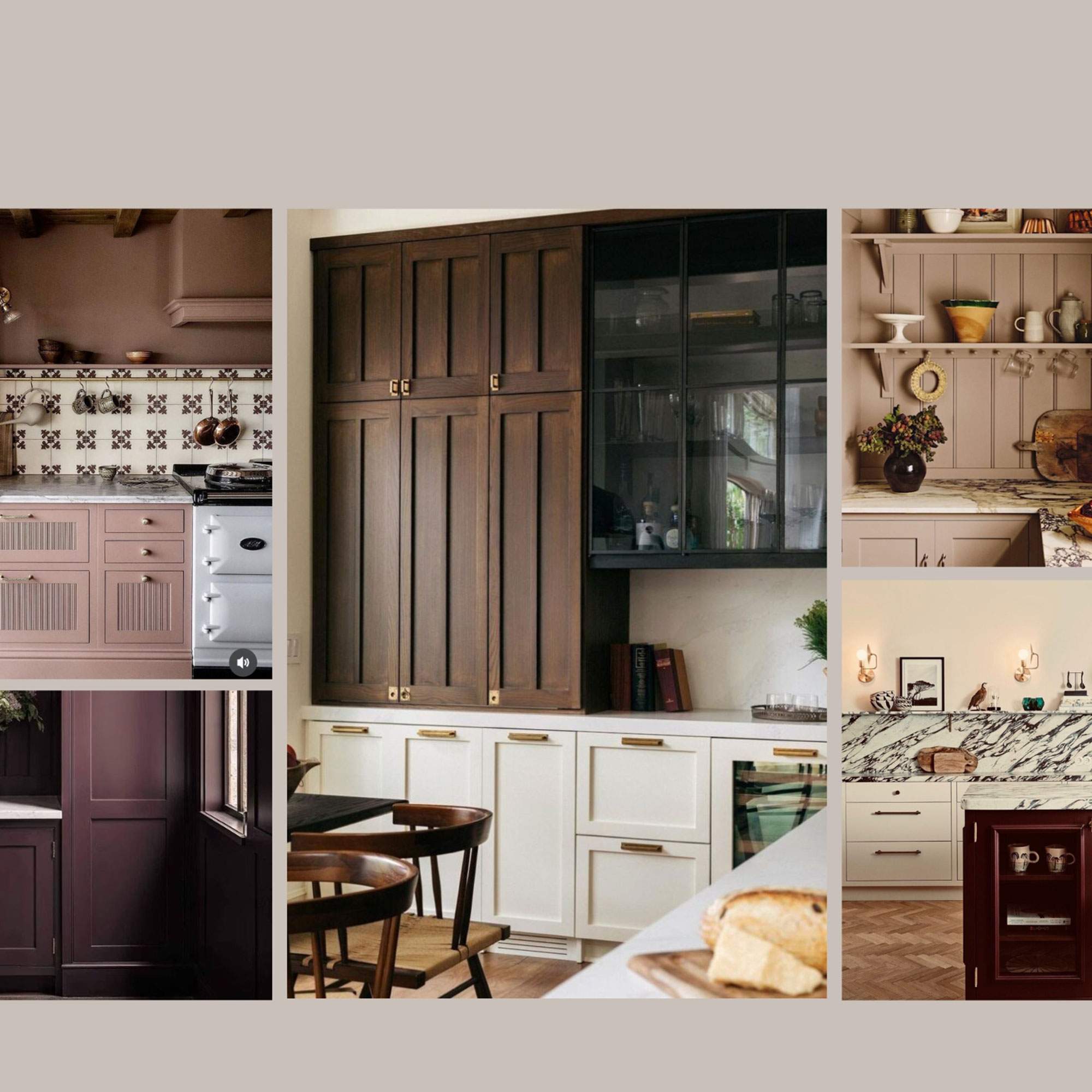 Modo bard showing different kitchen cabinetry and colour options