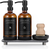 Luxury Kitchen Soap Dispenser Set