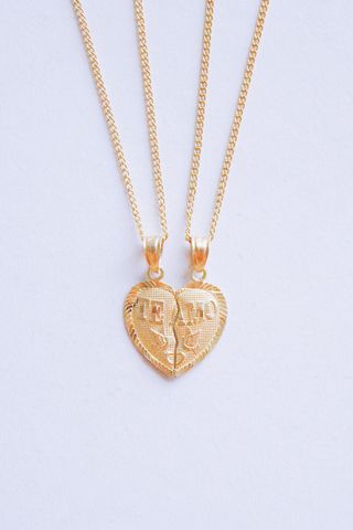 Ten Wilde Te Amo Heart Necklace Set