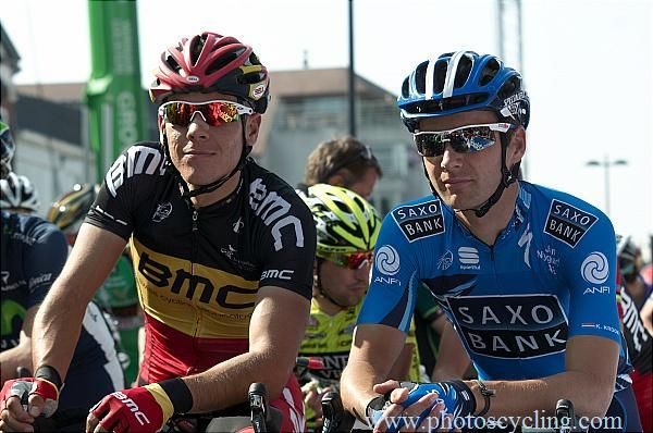 Gilbert and Kroon at the start