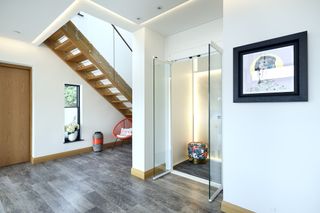 home lifts in a self-build home