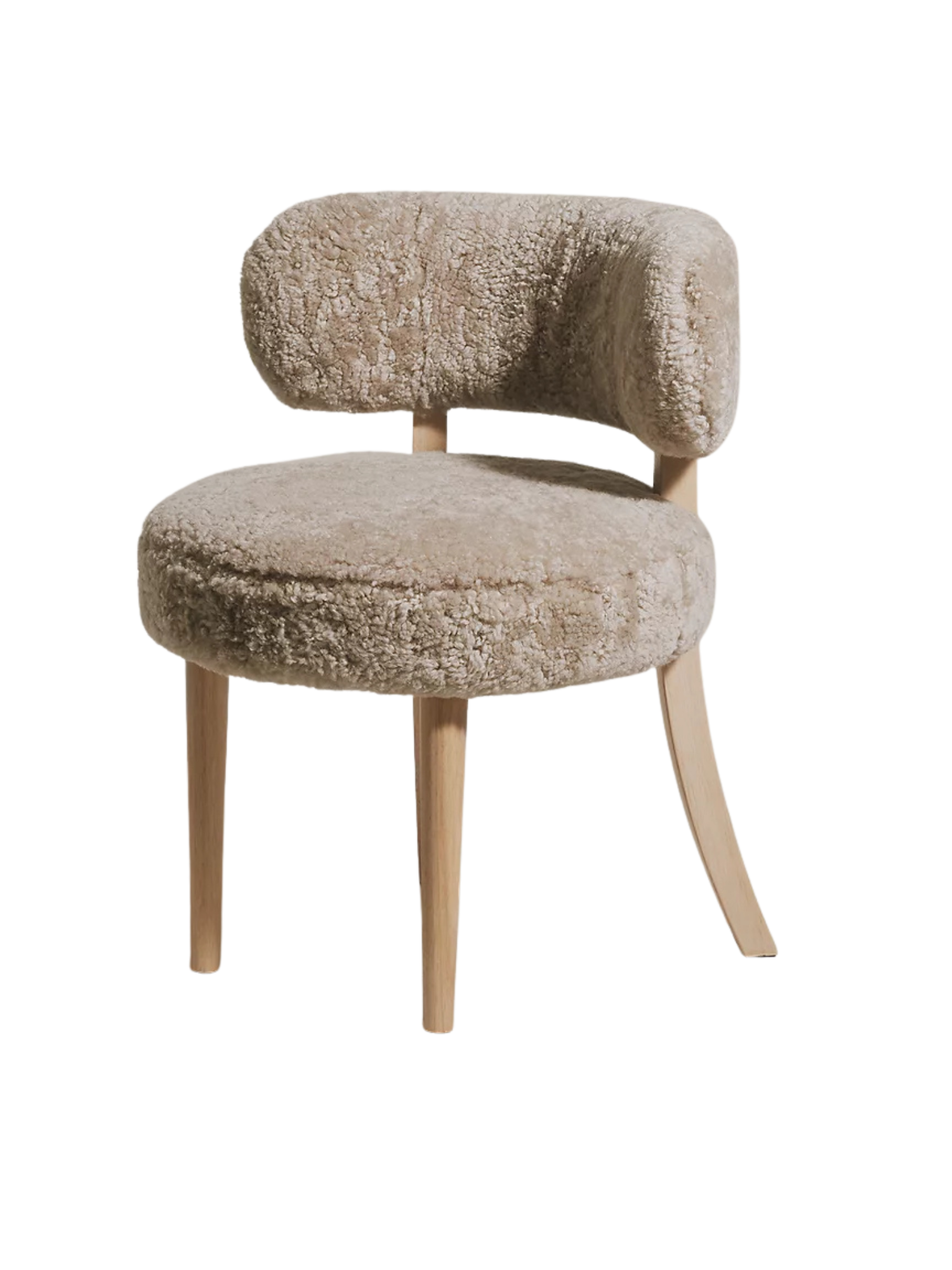 Sheepskin chair