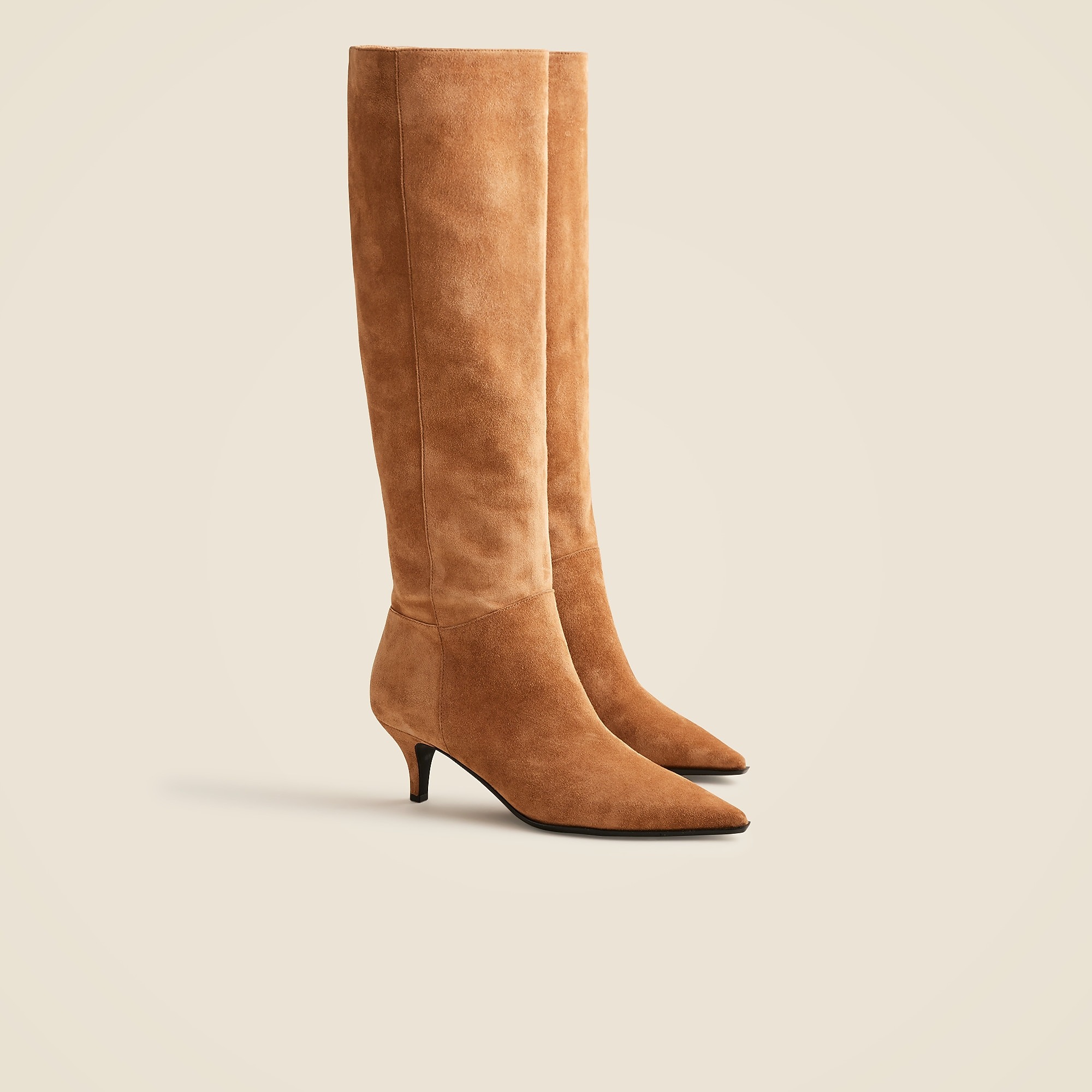 Stevie Knee-High Boots in Suede