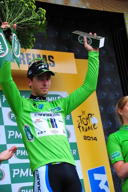Points jersey leader Peter Sagan (Cannondale)