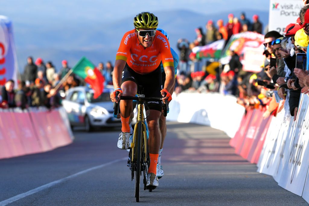 Greg Van Avermaet finished 15th on the climb