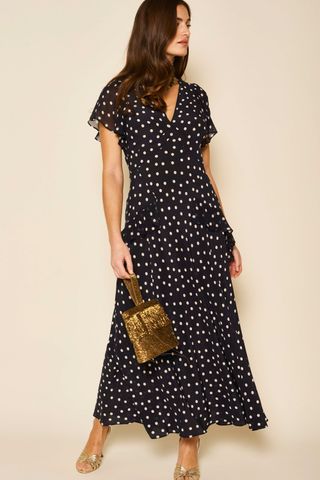 Evie Bohemia Spot Deep Navy